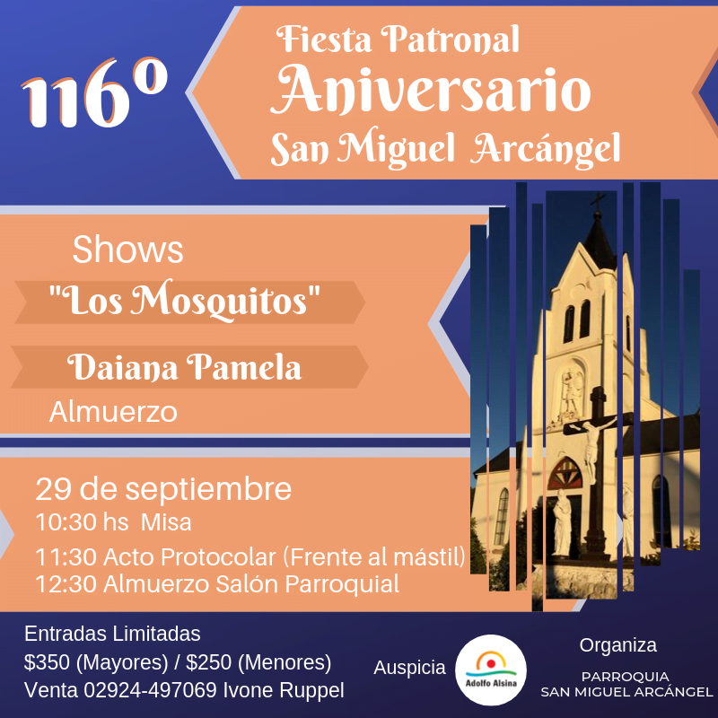 El 29 de septiembre San Miguel festeja 116 años - Municipalidad de ...