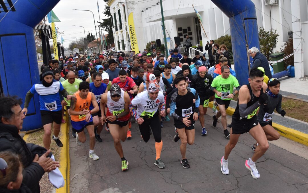 Victorias carhuenses en el Maratón de Tres Lomas