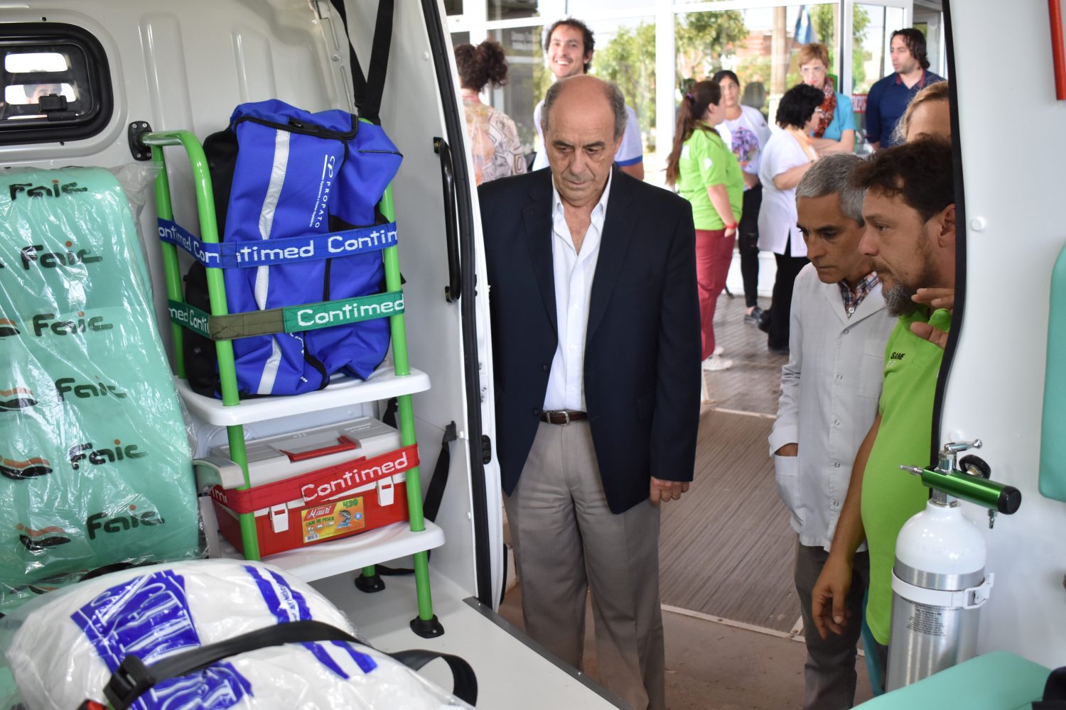 El distrito de Adolfo Alsina se sumó al SAME Provincia Municipalidad