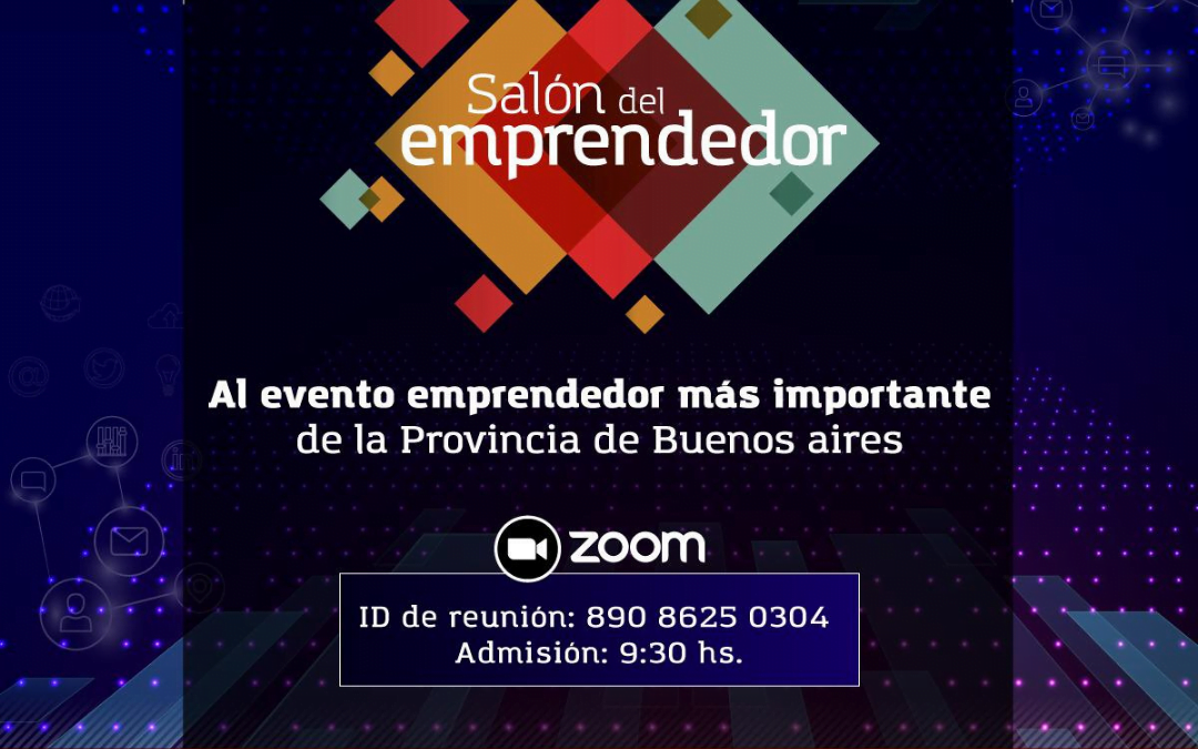 Adolfo Alsina expondrá en el  “Salón Emprendedor” de la provincia de Buenos Aires