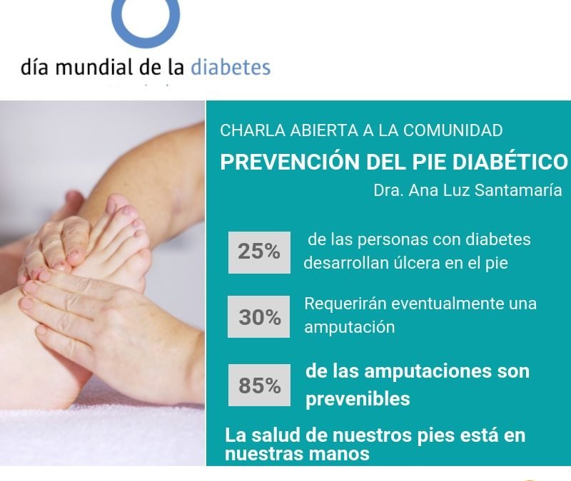 Se realizará una Charla abierta sobre Prevención del Pie Diabético