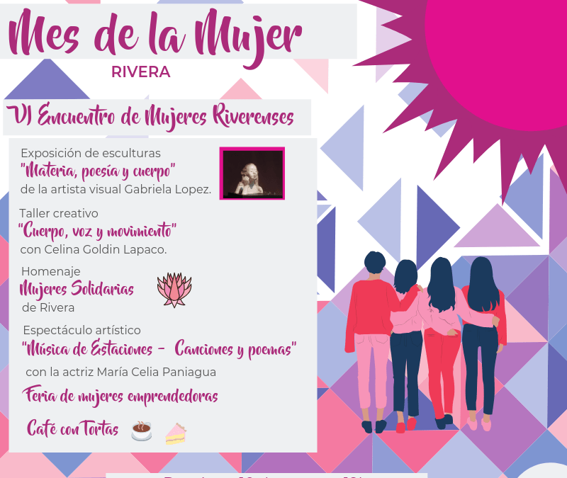 El domingo 10 de marzo Rivera celebrará el Día de la Mujer
