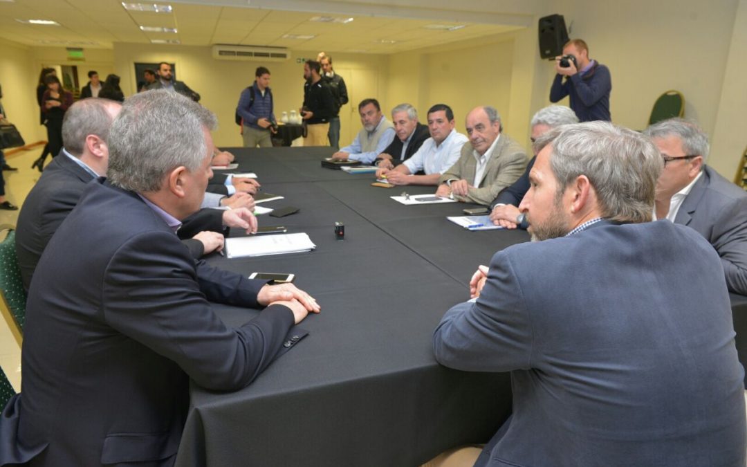 Hirtz se reunió con Frigerio en Bahía Blanca
