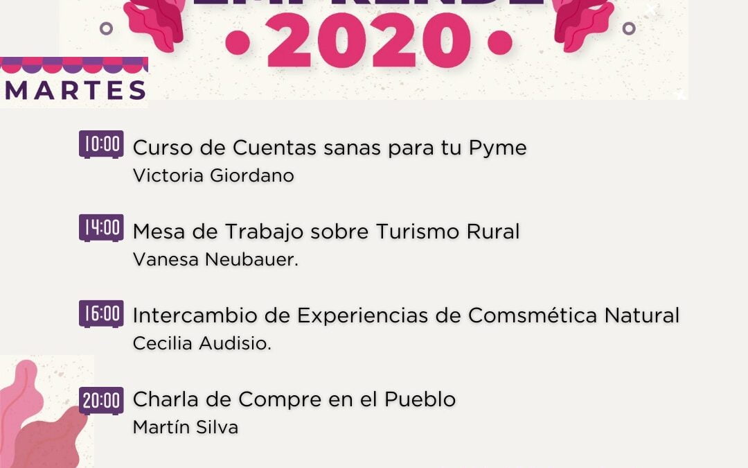 Segunda jornada de Adolfo Alsina Emprende 2020