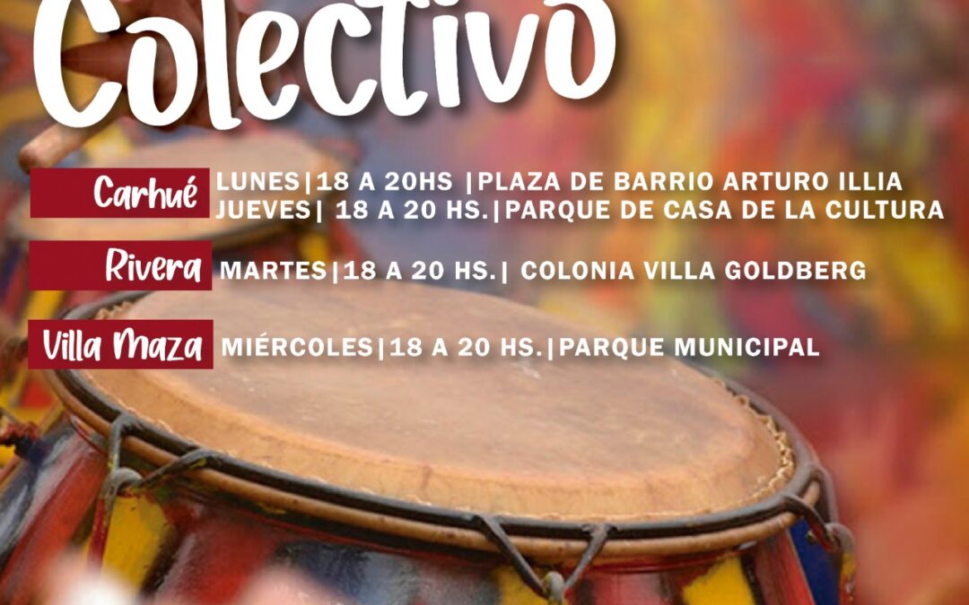 Retumbe Colectivo: nueva propuesta comunitaria de la Secretaría de Cultura