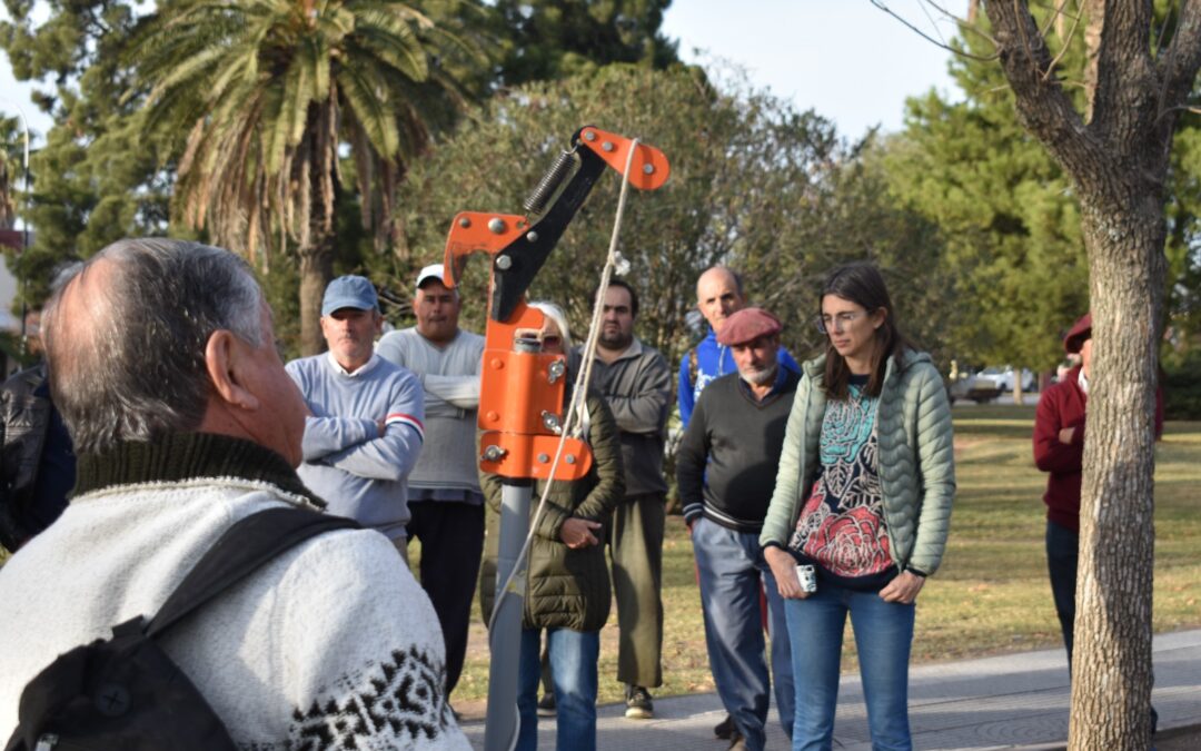 Se realizó con éxito la Jornada Práctica para la Poda del Arbolado Urbano