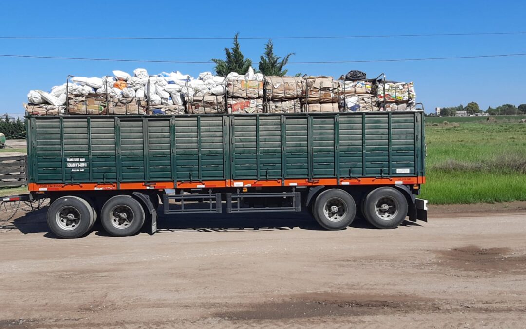Rivera: entregaron 10.480 kg. de carga de la Planta de Separación
