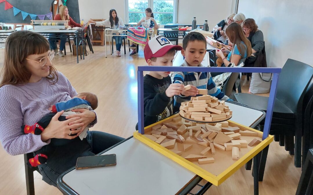Ludoteca: los pequeños disfrutaron con “Vamos a Jugar”