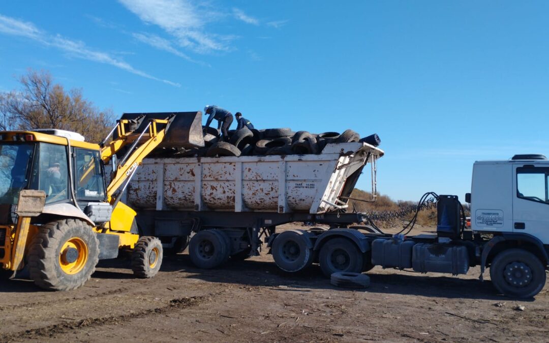 El Municipio entregó 8 toneladas de material reciclable