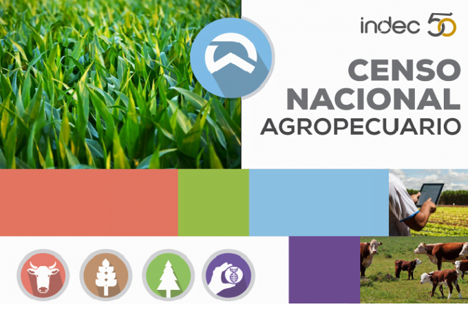 Realizan el Censo Nacional Agropecuario 2018